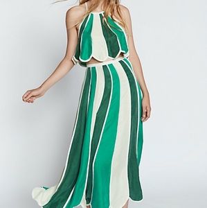 In search of Free People Inez Set Green or pink